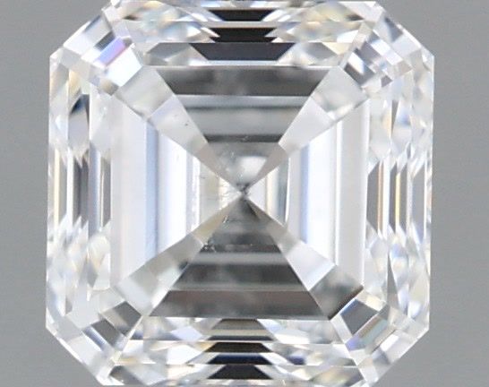 1.04ct Asscher F SI1 Natural Diamond