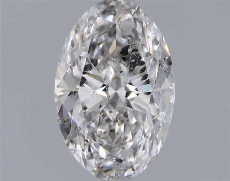 0.96ct Oval F SI2 Natural Diamond