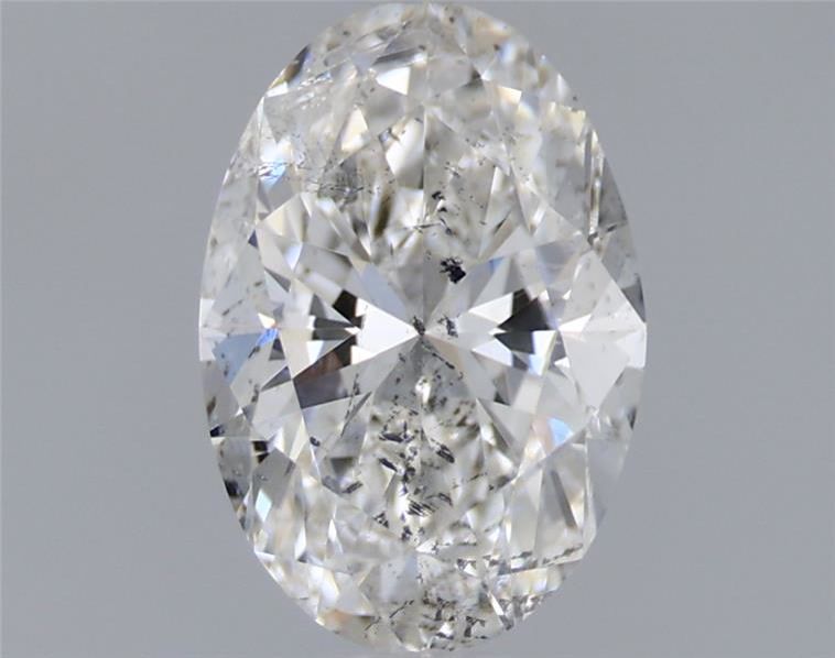 0.96ct Oval F SI2 Natural Diamond