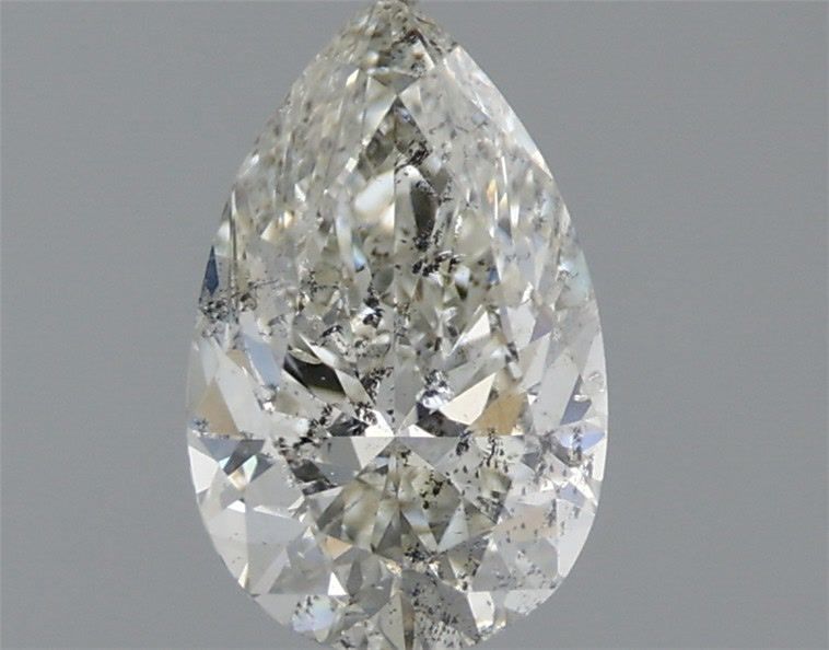 1ct Pear H SI2 Natural Diamond