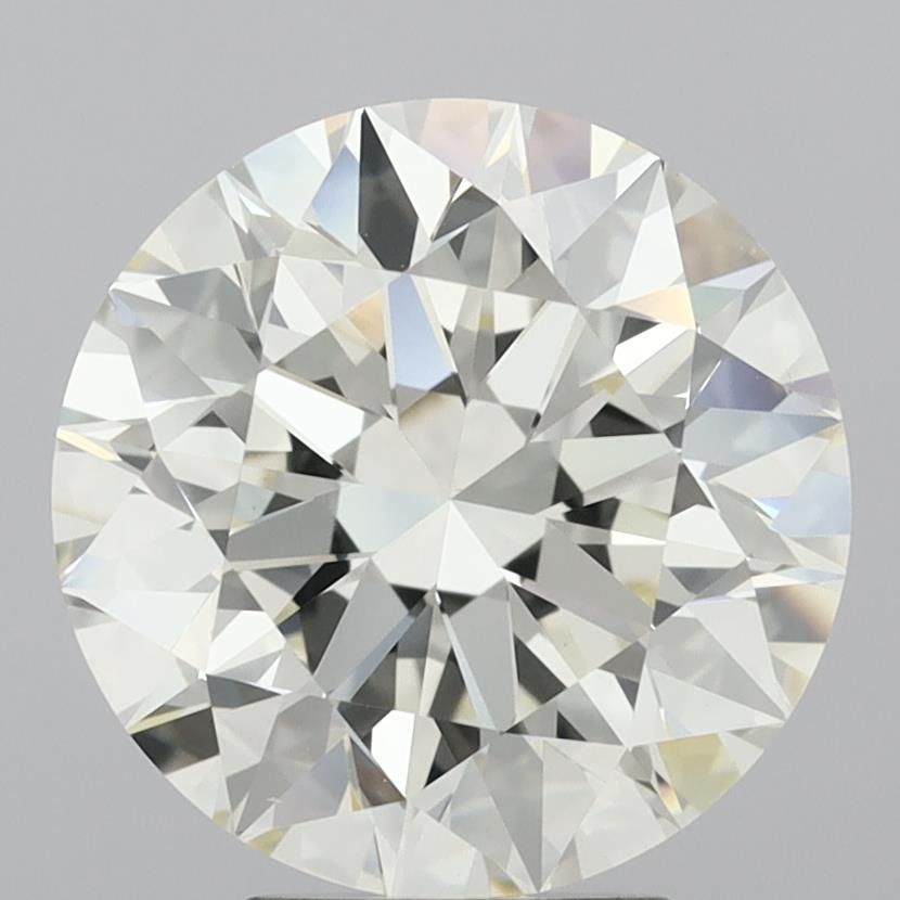 5.28ct Round J VS1 Natural Diamond