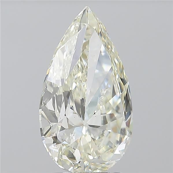 3.01ct Pear J SI2 Natural Diamond