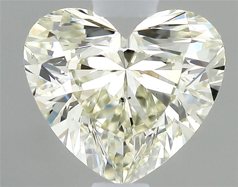 0.44ct Heart K VS2 Natural Diamond