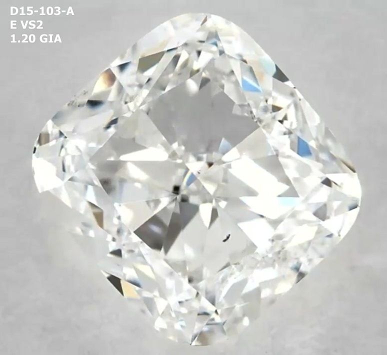 1.2ct Cushion E VS2 Natural Diamond