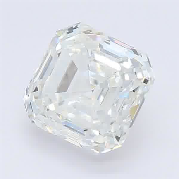 0.91ct Asscher F VS2 Natural Diamond