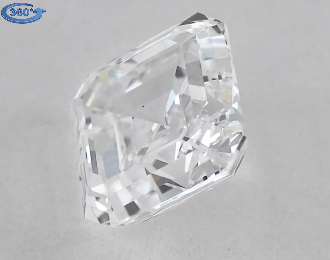 1.14ct Asscher D VS1 Natural Diamond