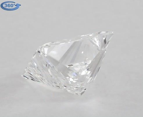 0.7ct Princess E VS1 Natural Diamond