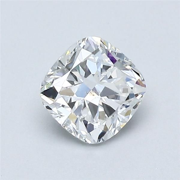 0.7ct Cushion Modified D SI2 Natural Diamond