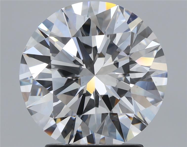 2.59ct Round F VS2 Natural Diamond