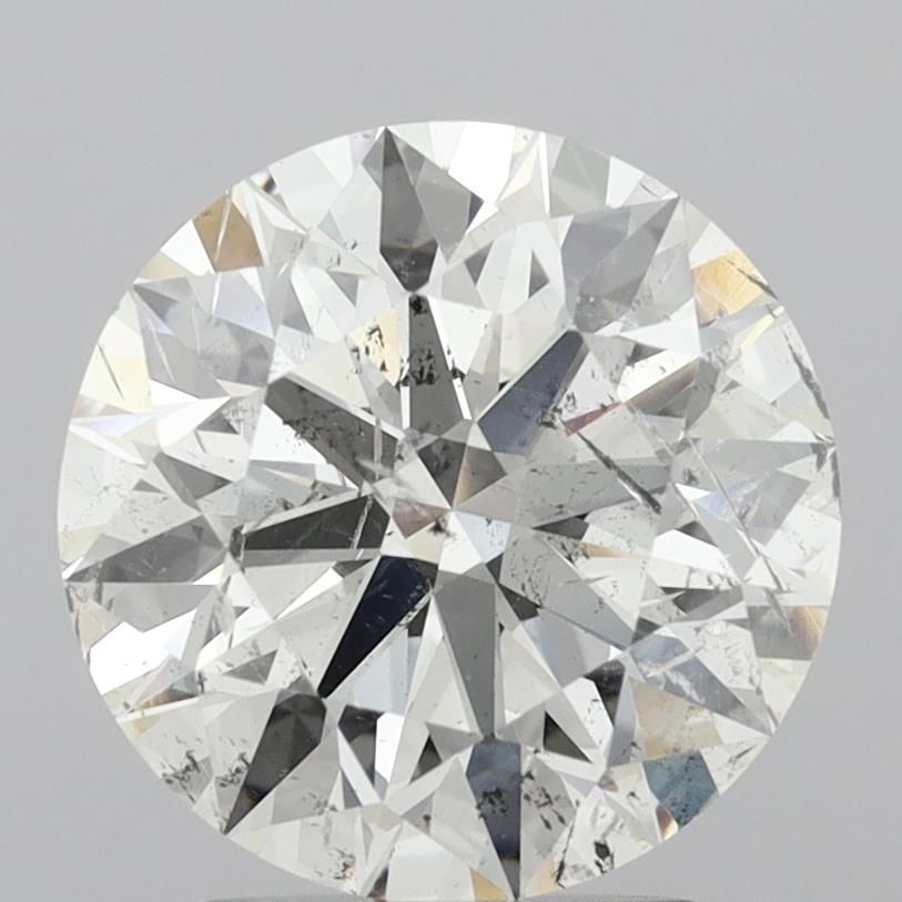 3.05ct Round I SI2 Natural Diamond