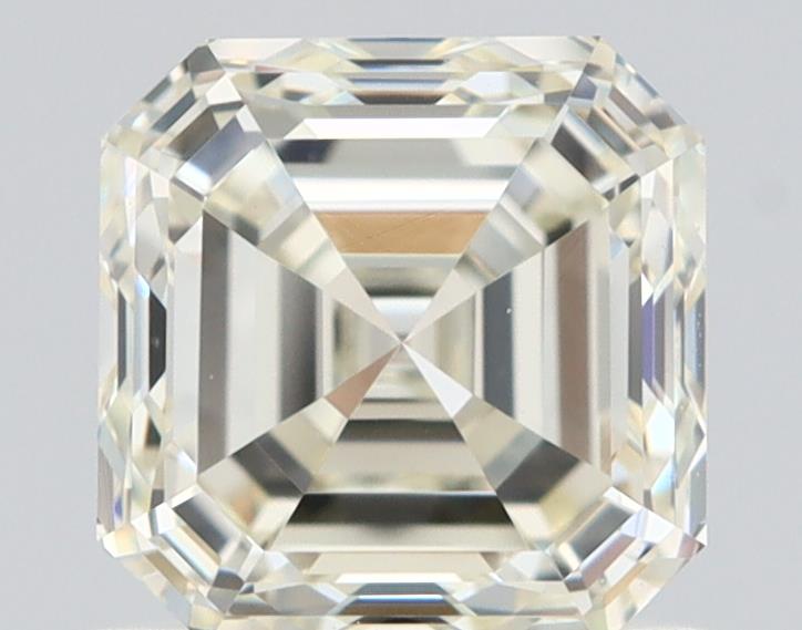 1ct Asscher J VVS2 Natural Diamond
