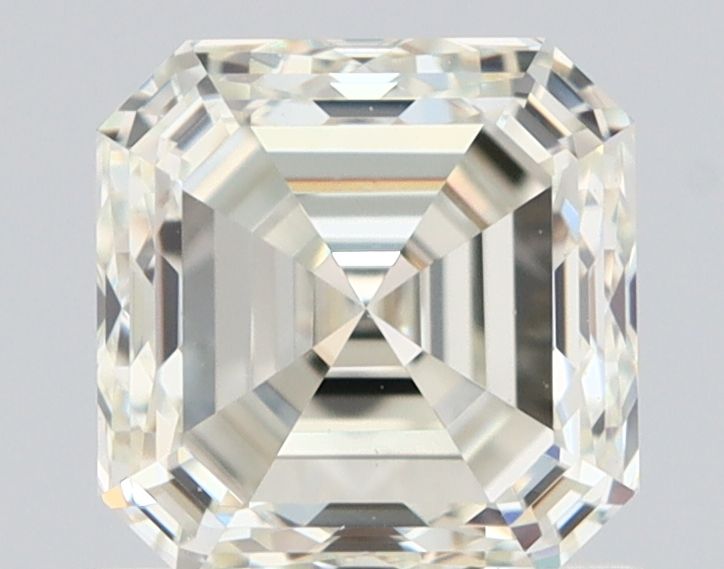 1ct Asscher J VVS2 Natural Diamond