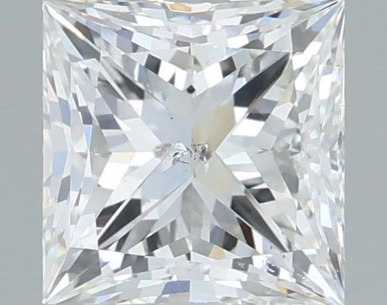 1.55ct Princess G SI2 Natural Diamond