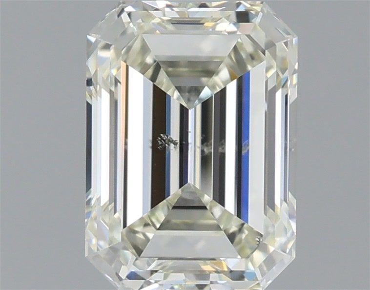 1.6ct Emerald J SI1 Natural Diamond