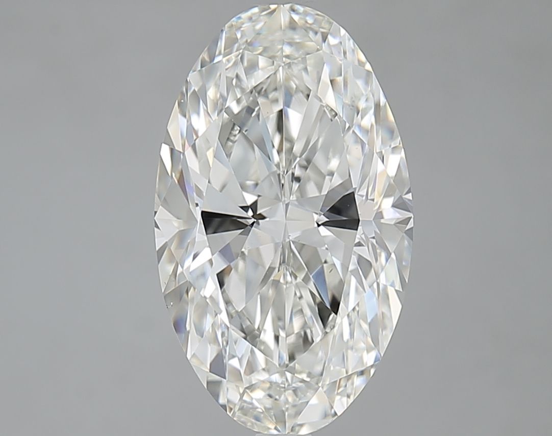 4.01ct Oval H VS1 Natural Diamond