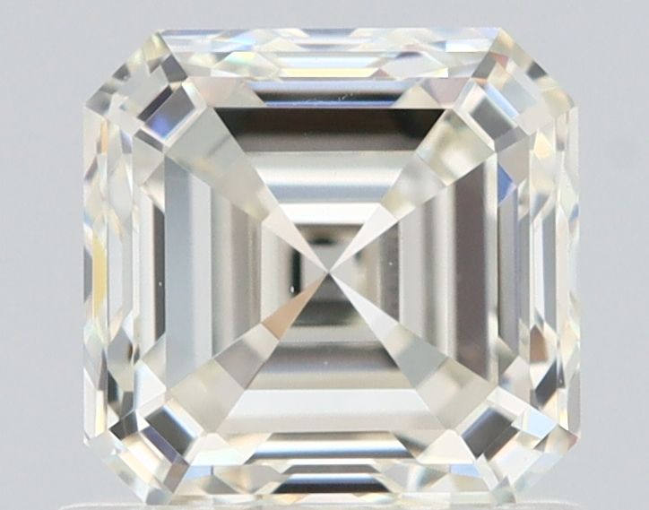 1ct Asscher J VVS2 Natural Diamond