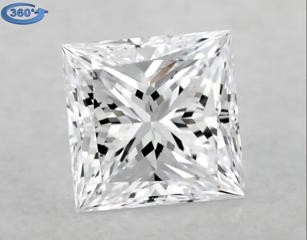 2.01ct Princess E VS2 Natural Diamond