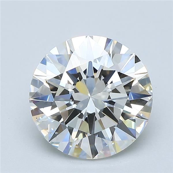 3.02ct Round H VS2 Natural Diamond