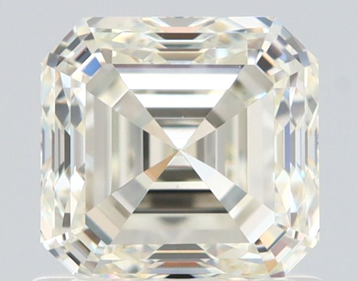 1ct Asscher J VVS2 Natural Diamond