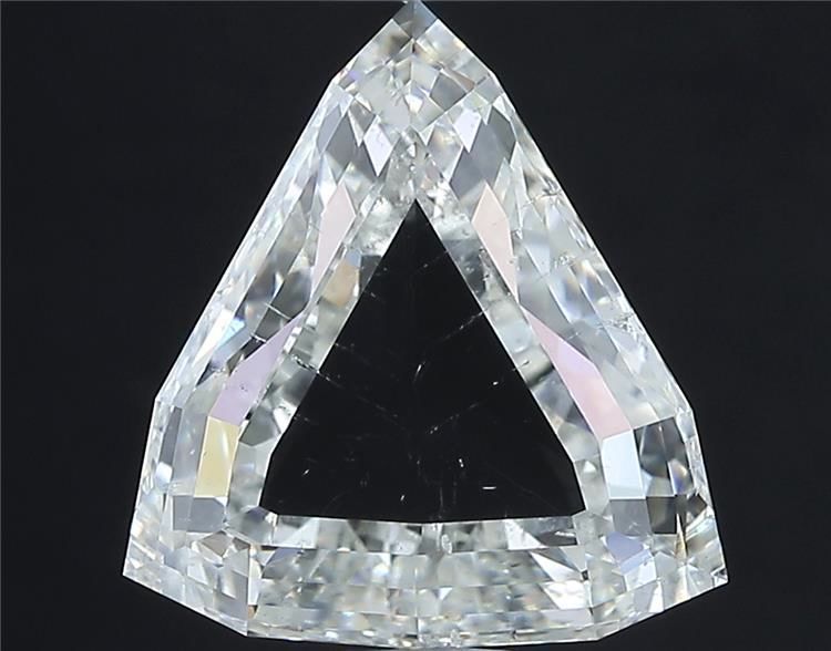 4.06ct Triangular H SI1 Natural Diamond