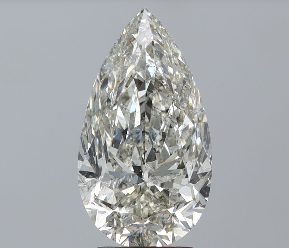 3.3ct Pear J SI2 Natural Diamond