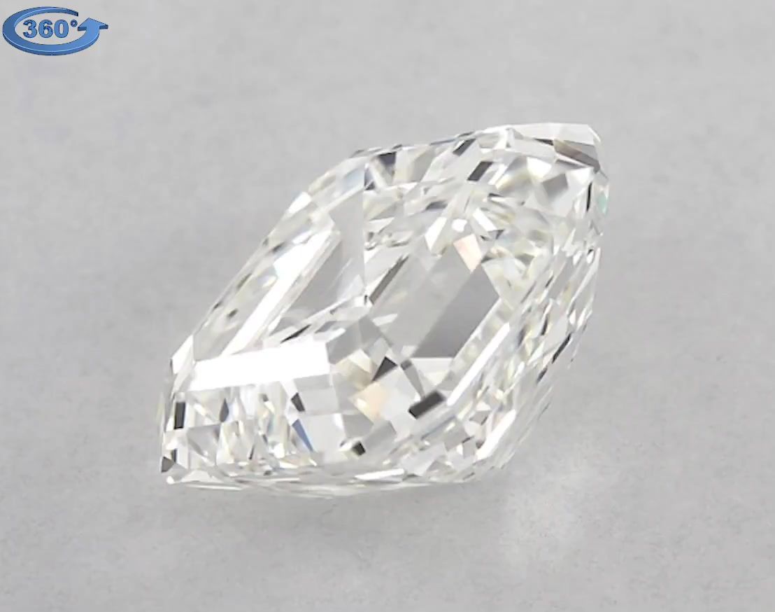 1.5ct Asscher H VVS2 Natural Diamond