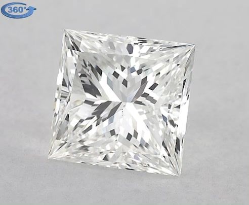 2ct Princess I VS1 Natural Diamond