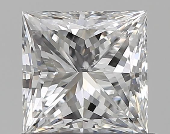 0.7ct Princess E SI1 Natural Diamond