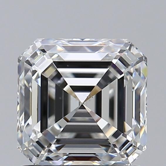 1.2ct Asscher F VS2 Natural Diamond