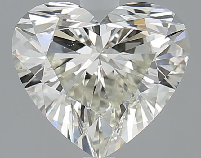 1.71ct Heart K IF Natural Diamond