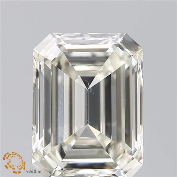 0.9ct Emerald J VS2 Natural Diamond