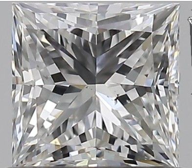 0.8ct Princess F VS2 Natural Diamond