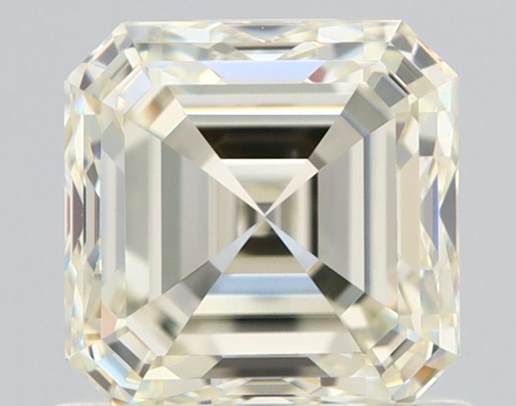 1ct Asscher J VVS2 Natural Diamond