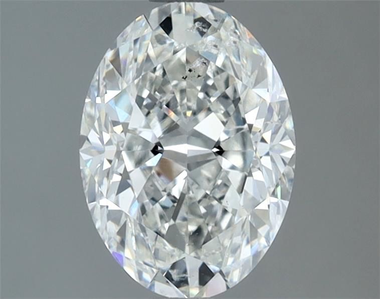 1.7ct Oval F SI2 Natural Diamond