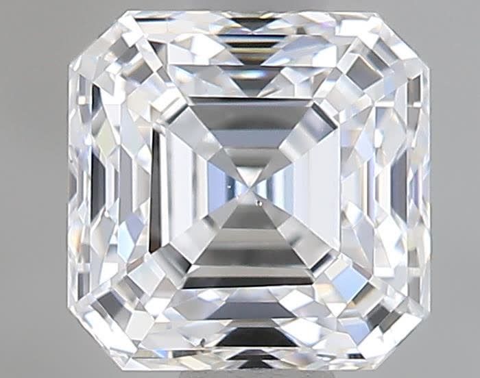 1.02ct Asscher D VS2 Natural Diamond