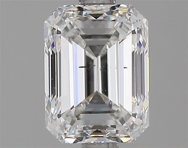 2.01ct Emerald G SI1 Natural Diamond