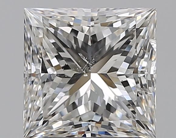 1.7ct Princess G SI2 Natural Diamond