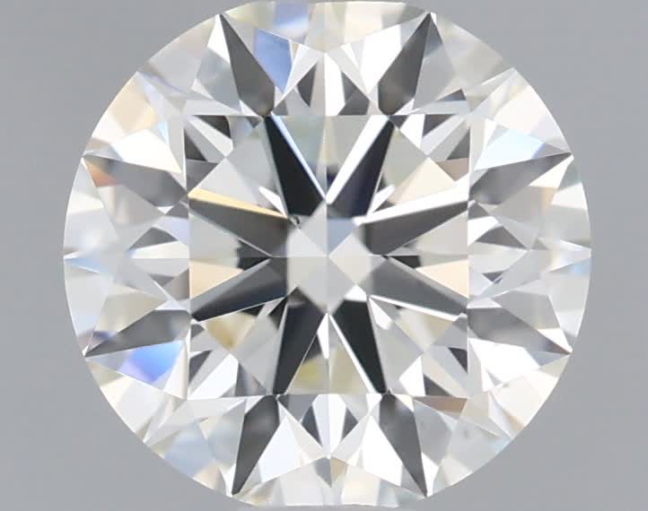 0.9ct Round K VS2 Natural Diamond