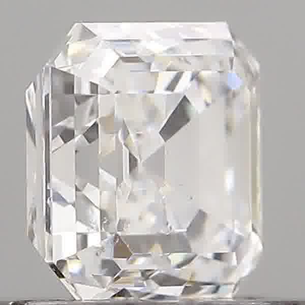 0.71ct Asscher D SI2 Natural Diamond