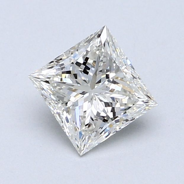0.91ct Princess H VS2 Natural Diamond