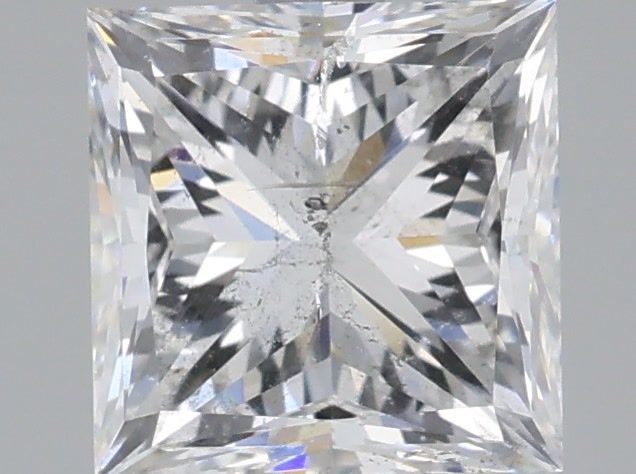 2.01ct Princess F SI2 Natural Diamond