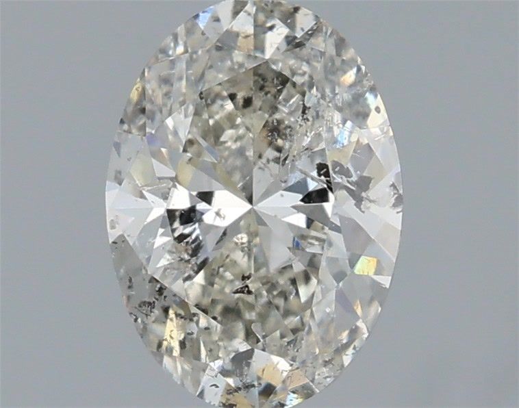 0.96ct Oval I SI2 Natural Diamond