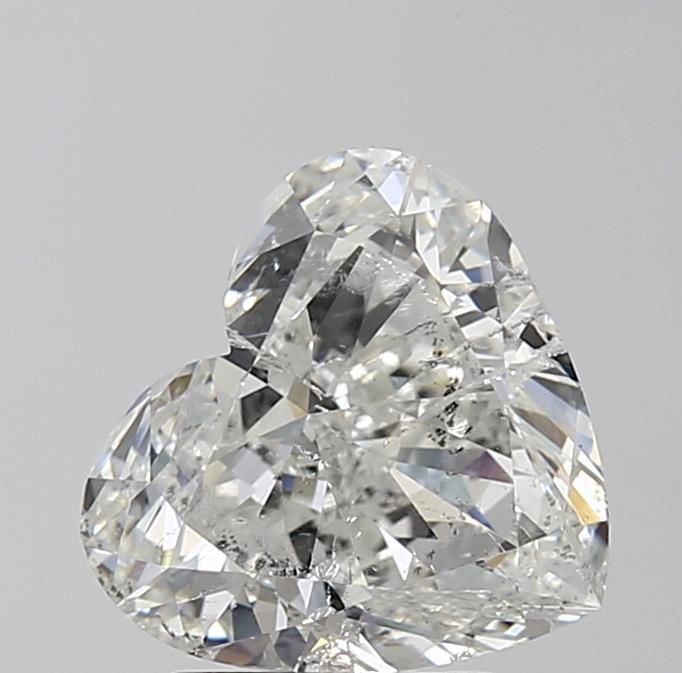 3.01ct Heart G SI2 Natural Diamond
