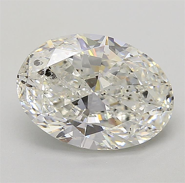 3.01ct Oval F SI2 Natural Diamond