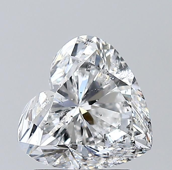 2ct Heart E SI2 Natural Diamond