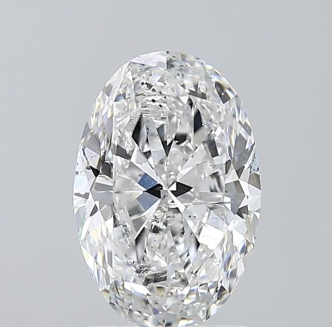 2.01ct Oval E SI2 Natural Diamond