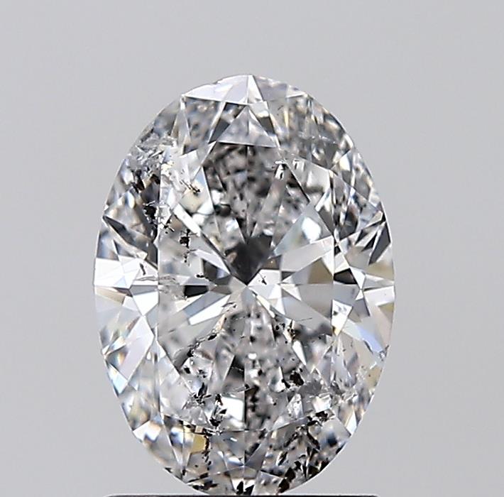 1.51ct Oval F SI2 Natural Diamond