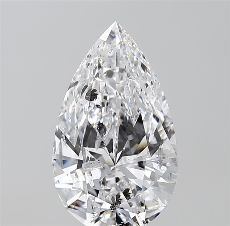 3.01ct Pear D SI2 Natural Diamond