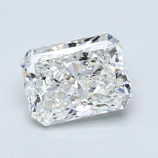 0.81ct Radiant F SI1 Natural Diamond