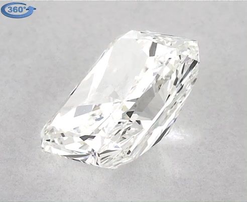 0.9ct Radiant I VVS2 Natural Diamond